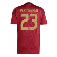 Echipament fotbal Belgia Arthur Vermeeren #23 Tricou Acasa European 2024 maneca scurta